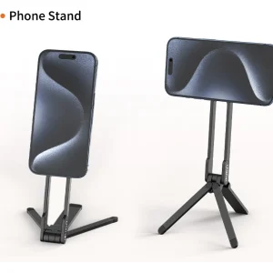 Carabiner-Mounted Phone Tripod