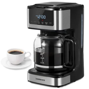 Programmable Drip Coffee Maker with Iced Coffee Function