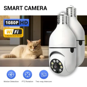 Light Bulb Security Camera